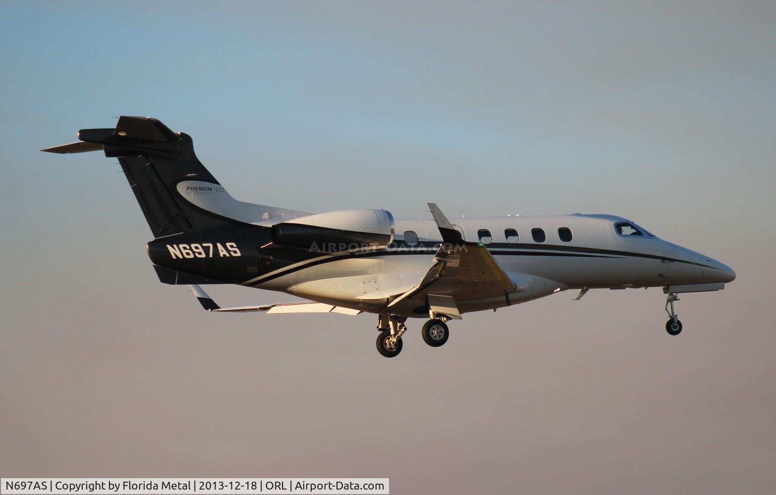 N697AS, 2011 Embraer EMB-505 Phenom 300 C/N 50500056, Phenom 100