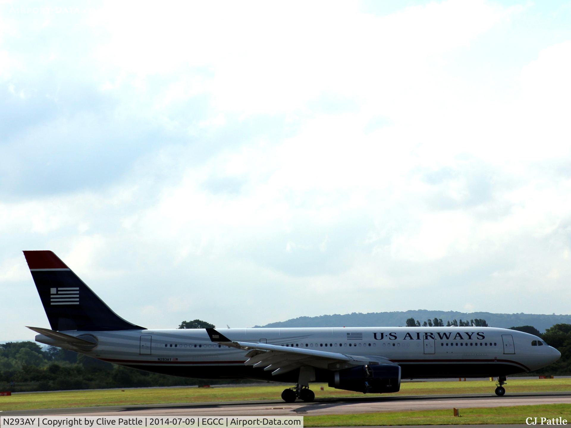 N293AY, 2014 Airbus A330-243 C/N 1526, Manchester arrival