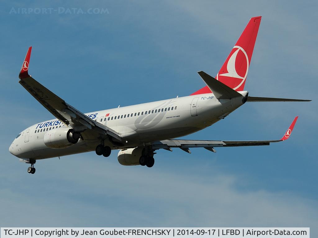 TC-JHP, 2012 Boeing 737-8F2 C/N 42000, TH1389 from Istambul