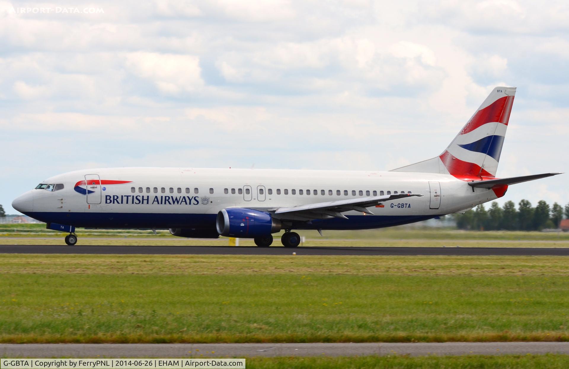 G-GBTA, 1993 Boeing 737-436 C/N 25859, BA B734