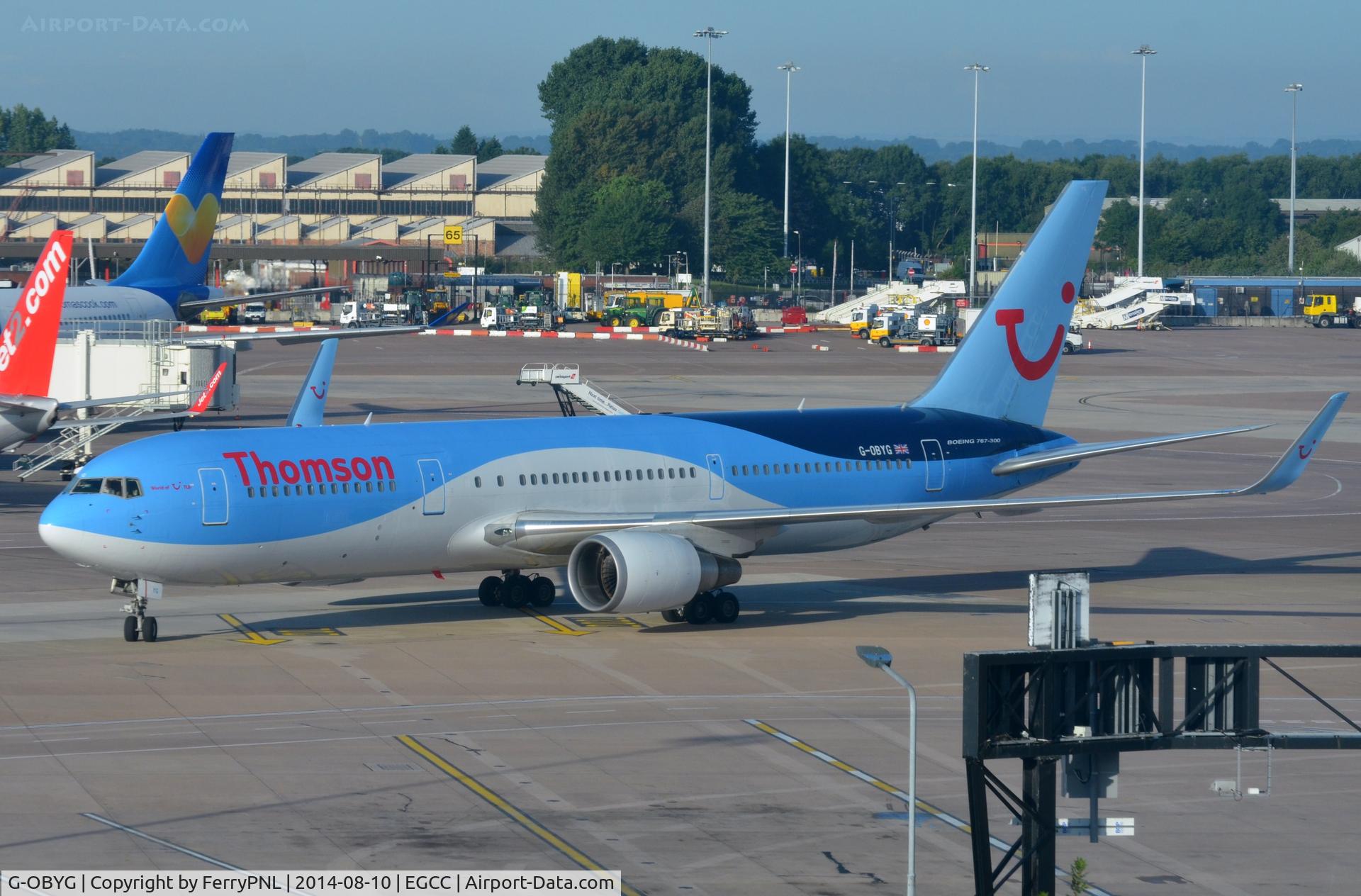 G-OBYG, 1999 Boeing 767-304 C/N 29137, Thomson B763