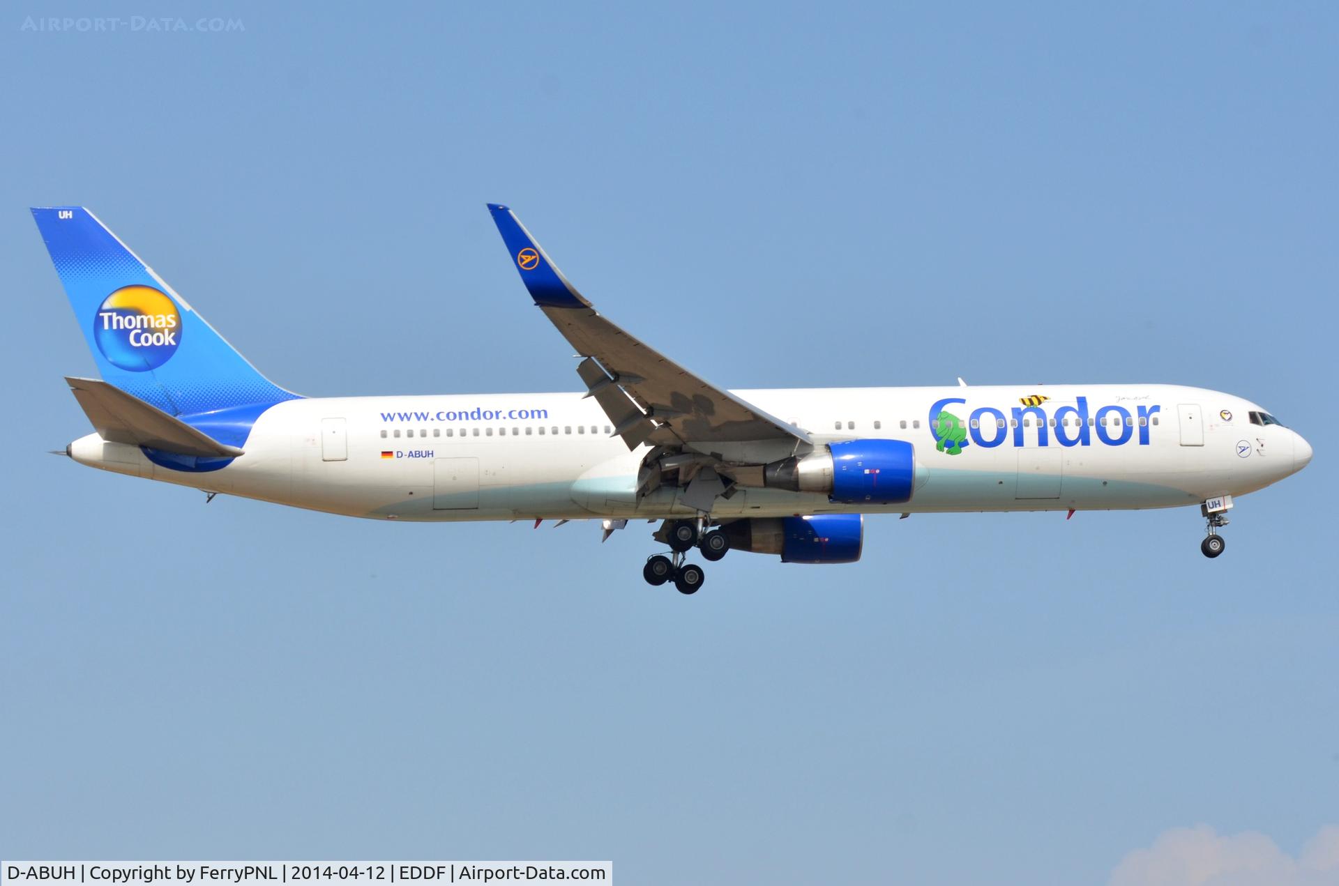 D-ABUH, 1994 Boeing 767-330/ER C/N 26986, Condor B763 landing