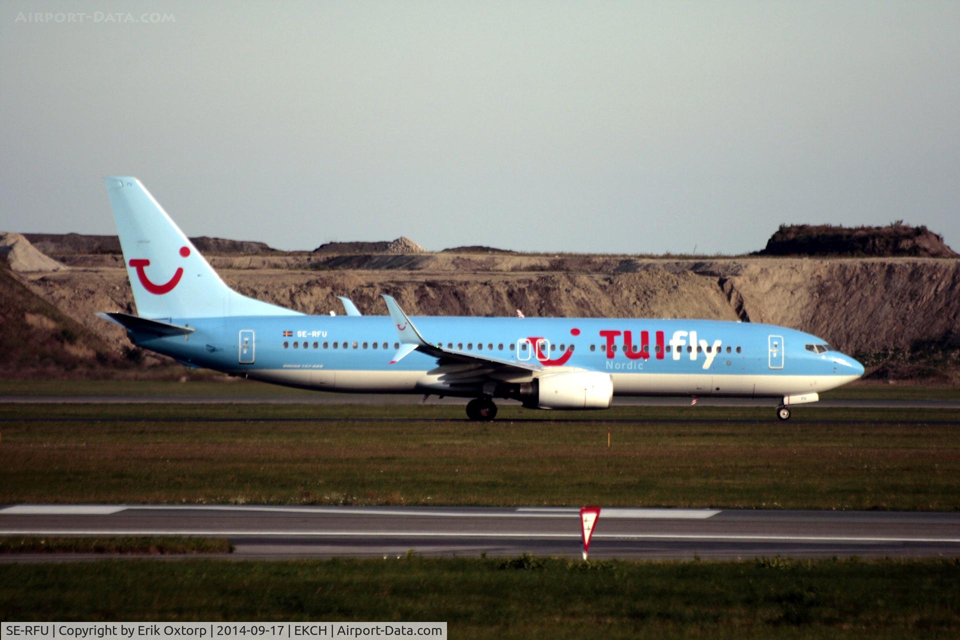 SE-RFU, 2011 Boeing 737-8K5 C/N 37259, SE-RFU in CPH.