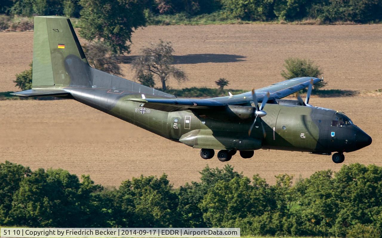51 10, Transall C-160D C/N D147, on final RW09