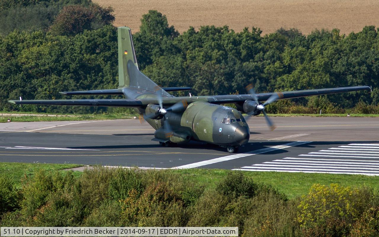 51 10, Transall C-160D C/N D147, line up for departure