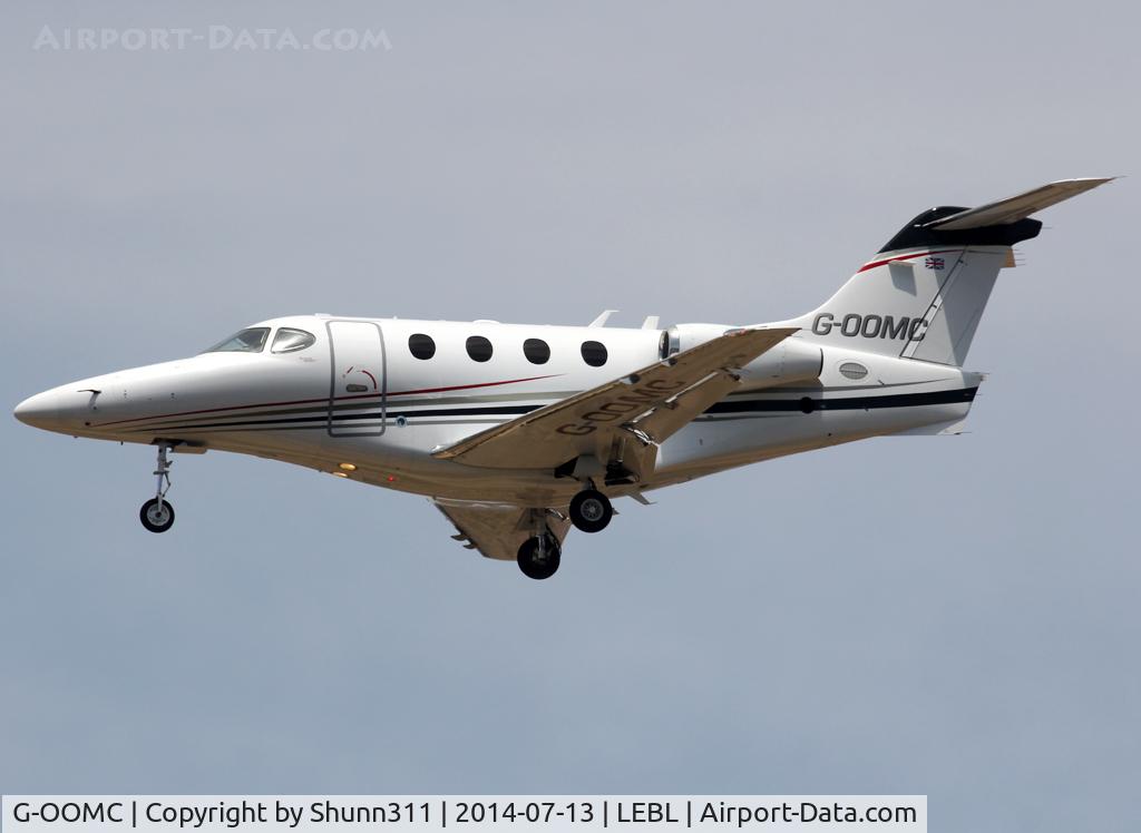 G-OOMC, 2005 Raytheon 390 Premier 1 C/N RB-146, Landing rwy 25R