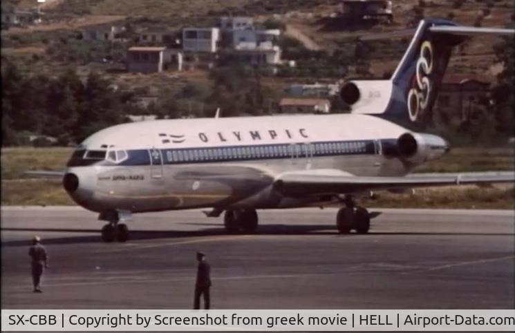 SX-CBB, 1968 Boeing 727-284 C/N 20004, Boeing 727-284  Queen Anna-Maria Olympic Airways landing at Hellinicon airport