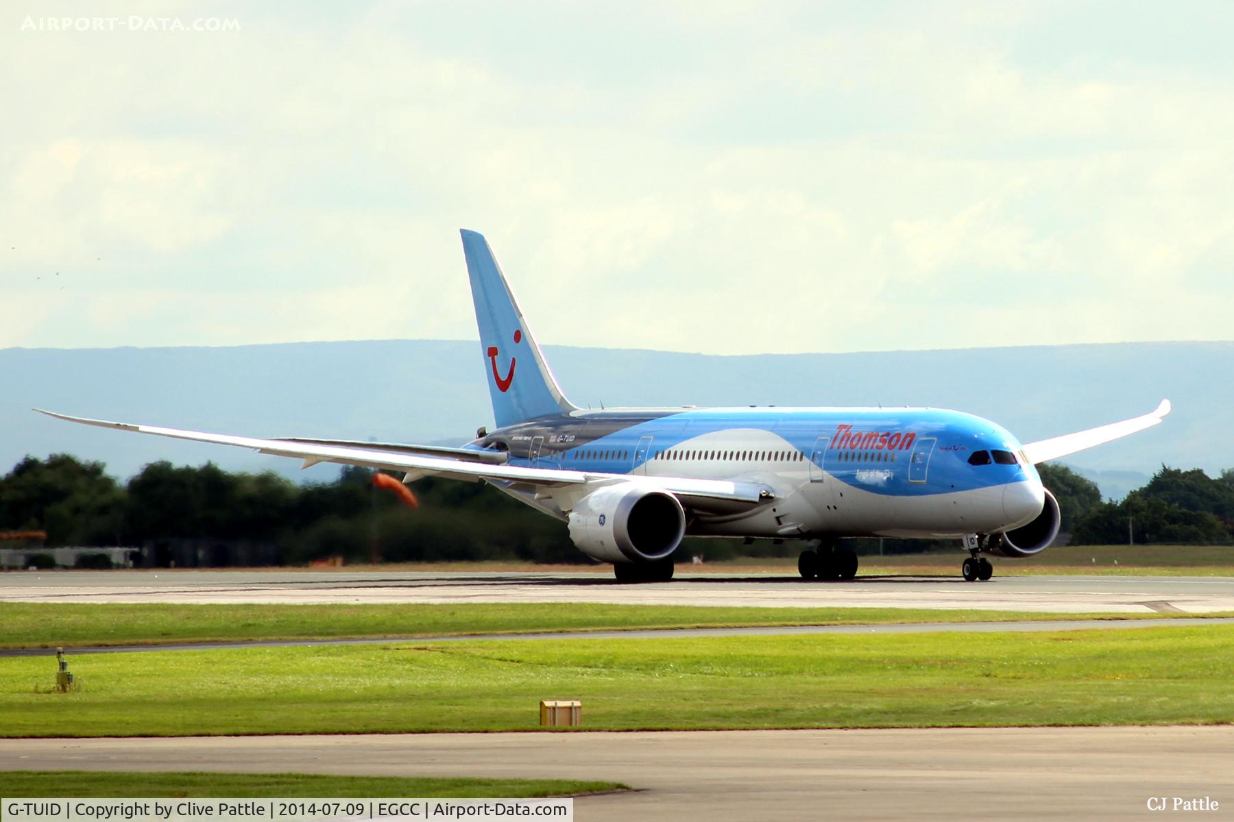 G-TUID, 2013 Boeing 787-8 Dreamliner C/N 36424, Take off run