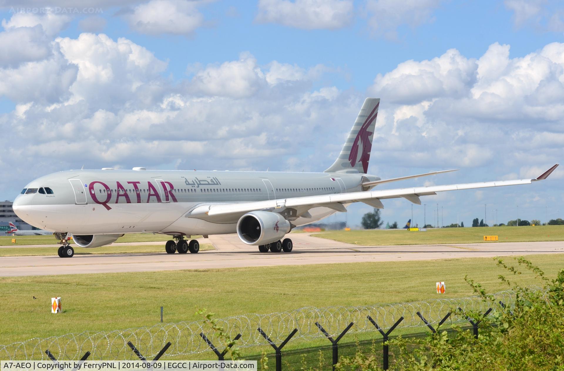 A7-AEO, 2008 Airbus A330-302 C/N 918, Qatar A333 ready for departure.