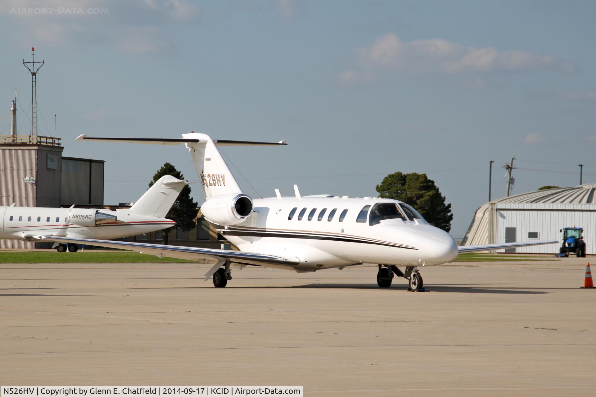 N526HV, 2003 Cessna 525A CitationJet CJ2 C/N 525A0139, On the Landmark Ramp
