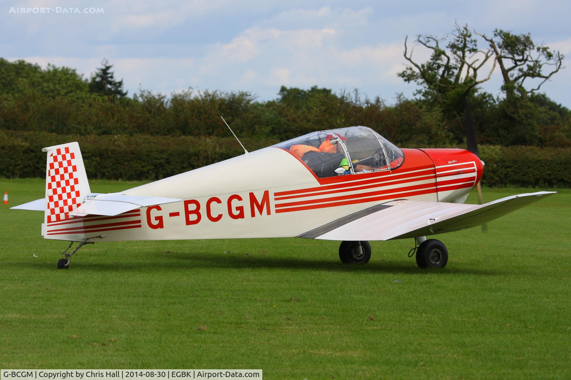 G-BCGM, 1957 Wassmer (Jodel) D-120 Paris Nice C/N 50, at the LAA Rally 2014, Sywell
