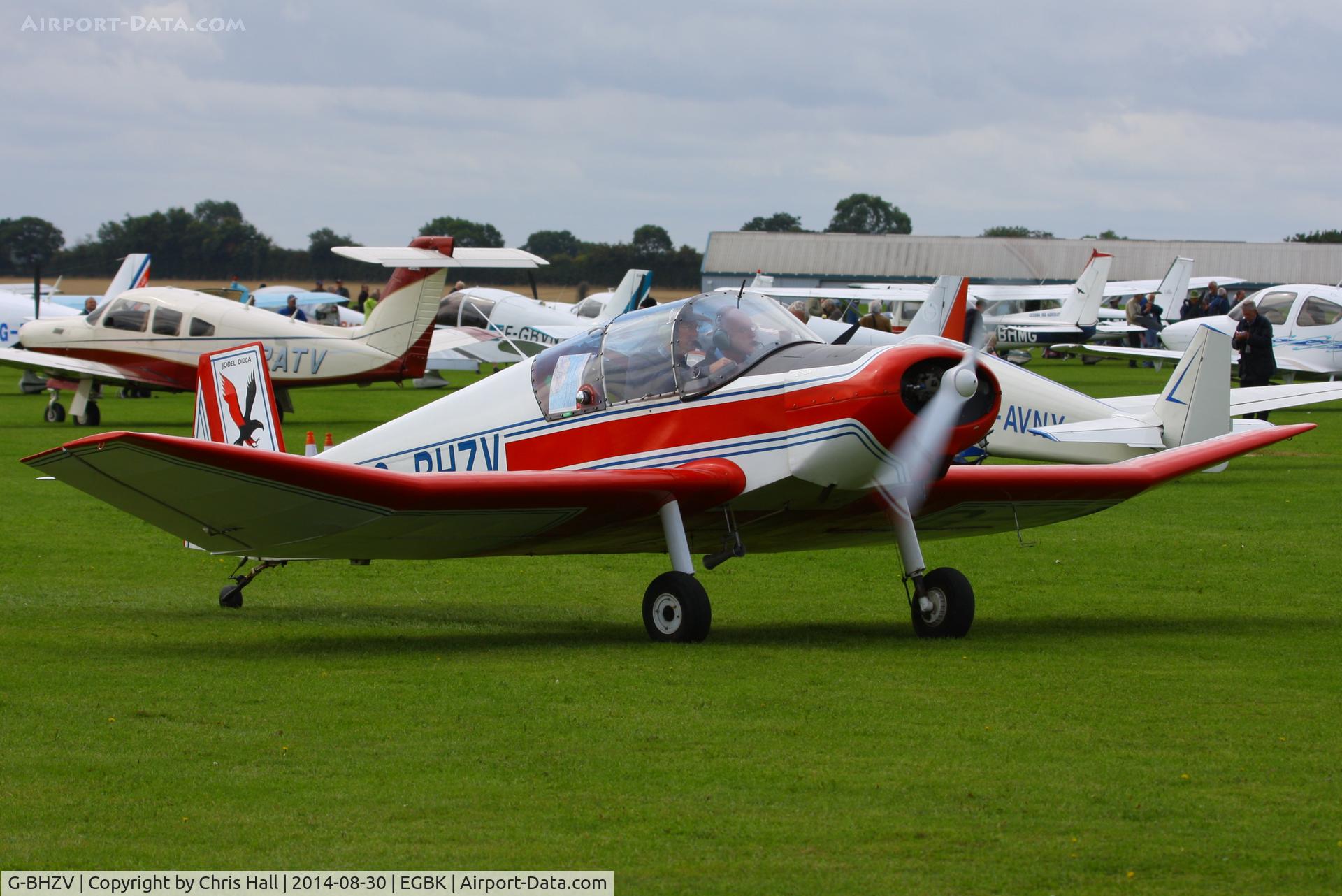 G-BHZV, 1965 Jodel D-120A C/N 278, at the LAA Rally 2014, Sywell