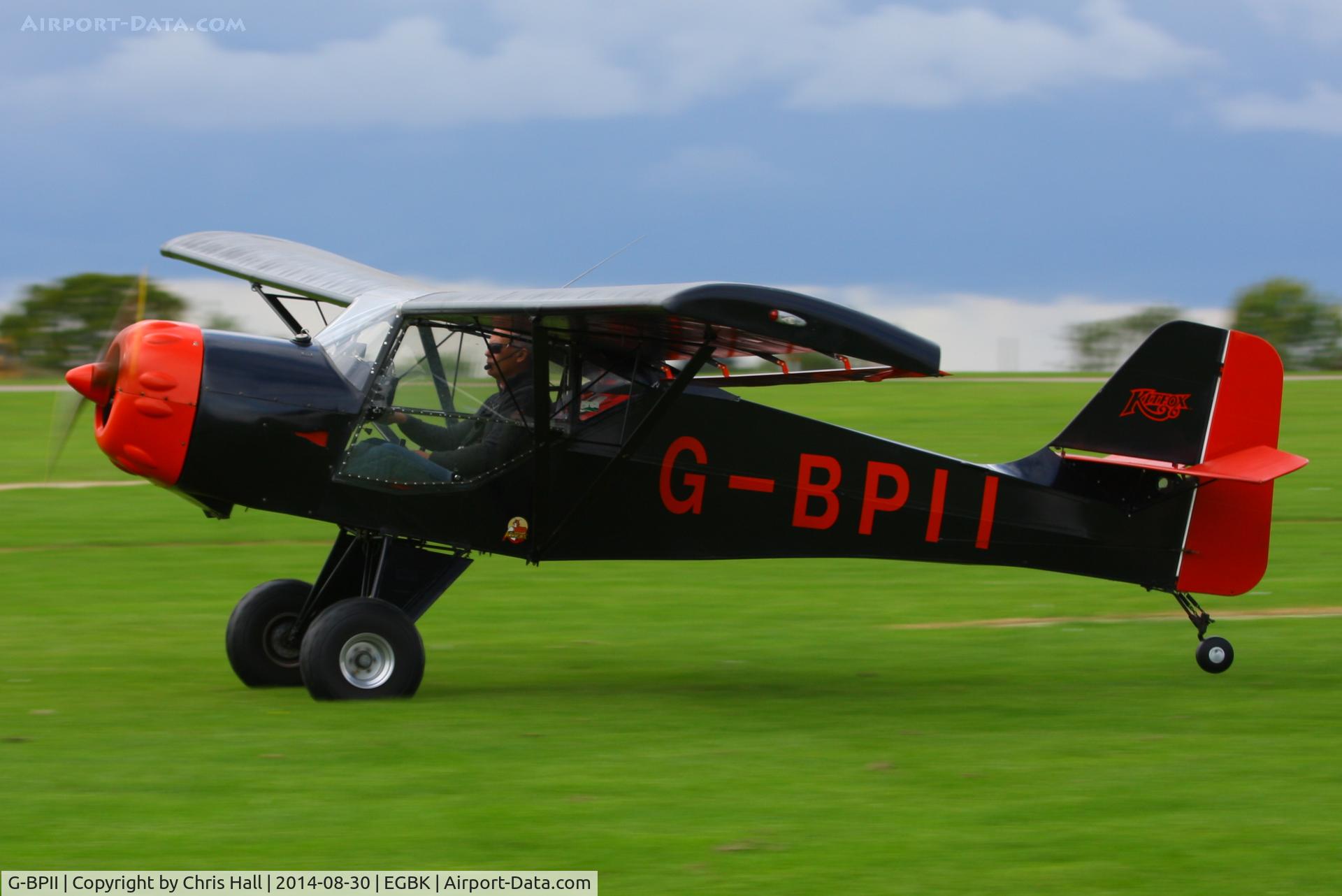 G-BPII, 1989 Denney Kitfox C/N PFA 172-11496, at the LAA Rally 2014, Sywell