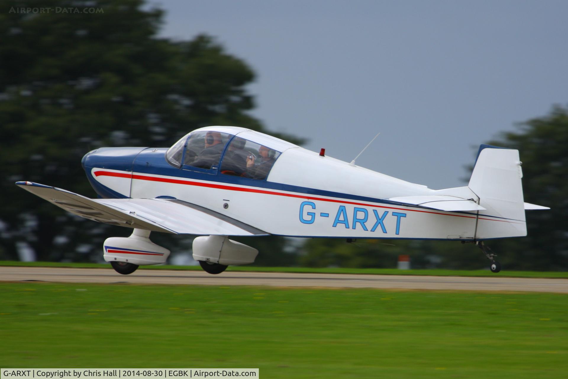 G-ARXT, 1962 SAN Jodel DR-1050 Ambassadeur C/N 355, at the LAA Rally 2014, Sywell