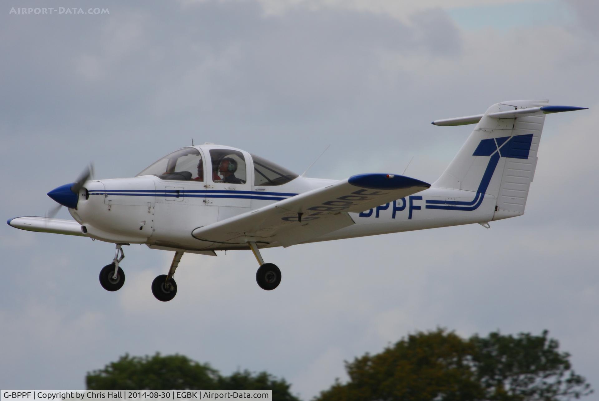 G-BPPF, 1979 Piper PA-38-112 Tomahawk Tomahawk C/N 38-79A0578, at the LAA Rally 2014, Sywell