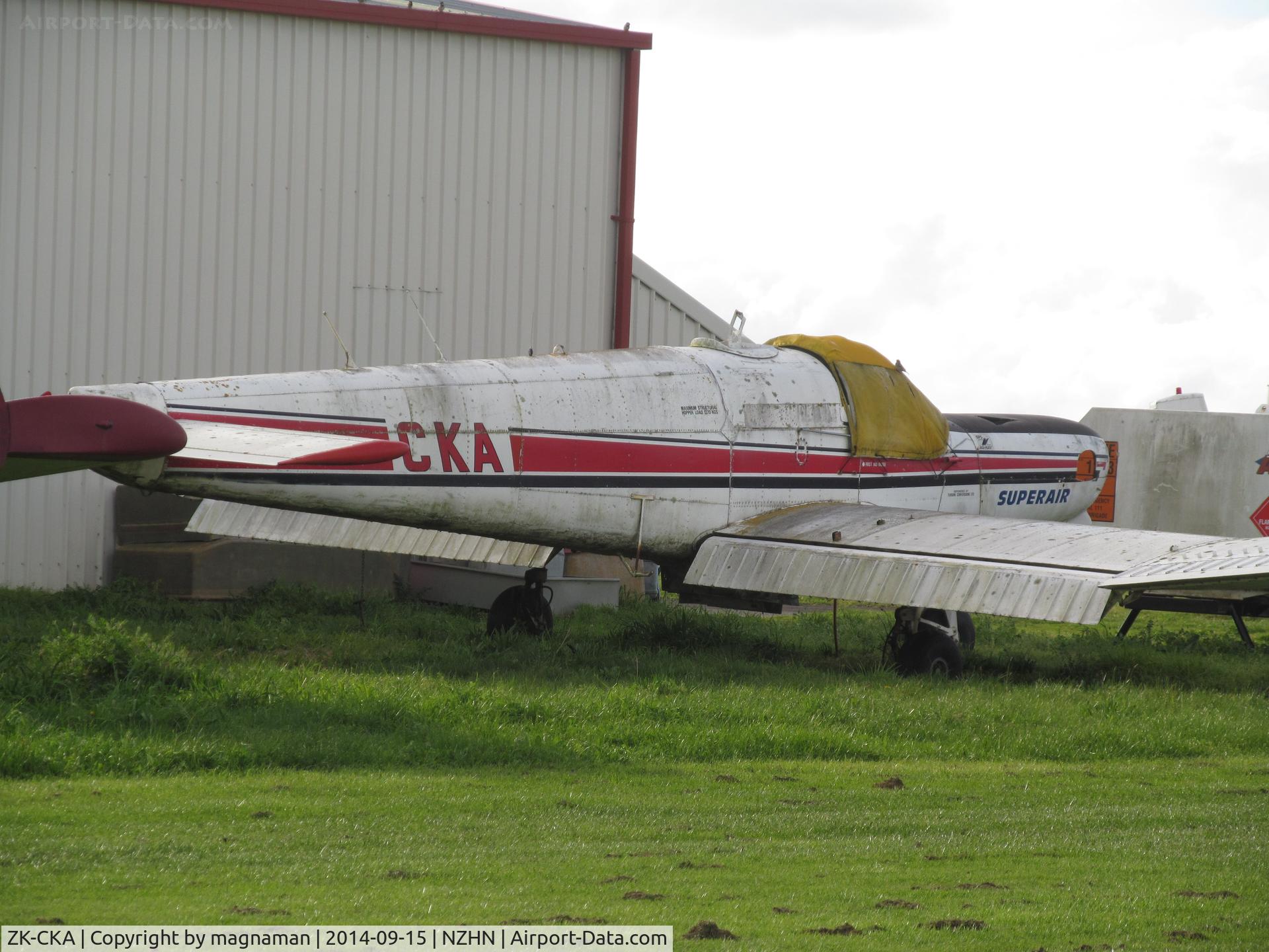 ZK-CKA, Fletcher FU24-950M C/N 100, Definitely out of use now