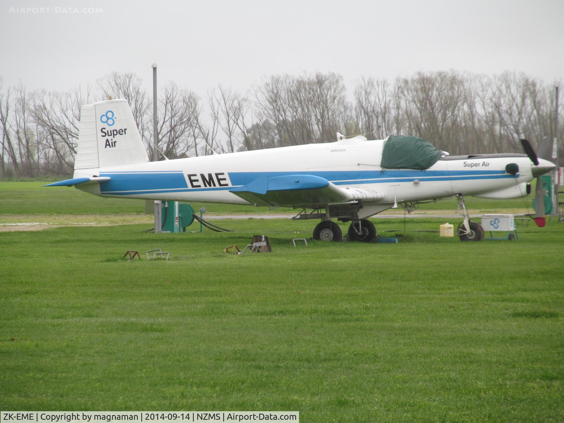 ZK-EME, NZ Aerospace FU24-950 C/N 256, wot another crop sprayer??