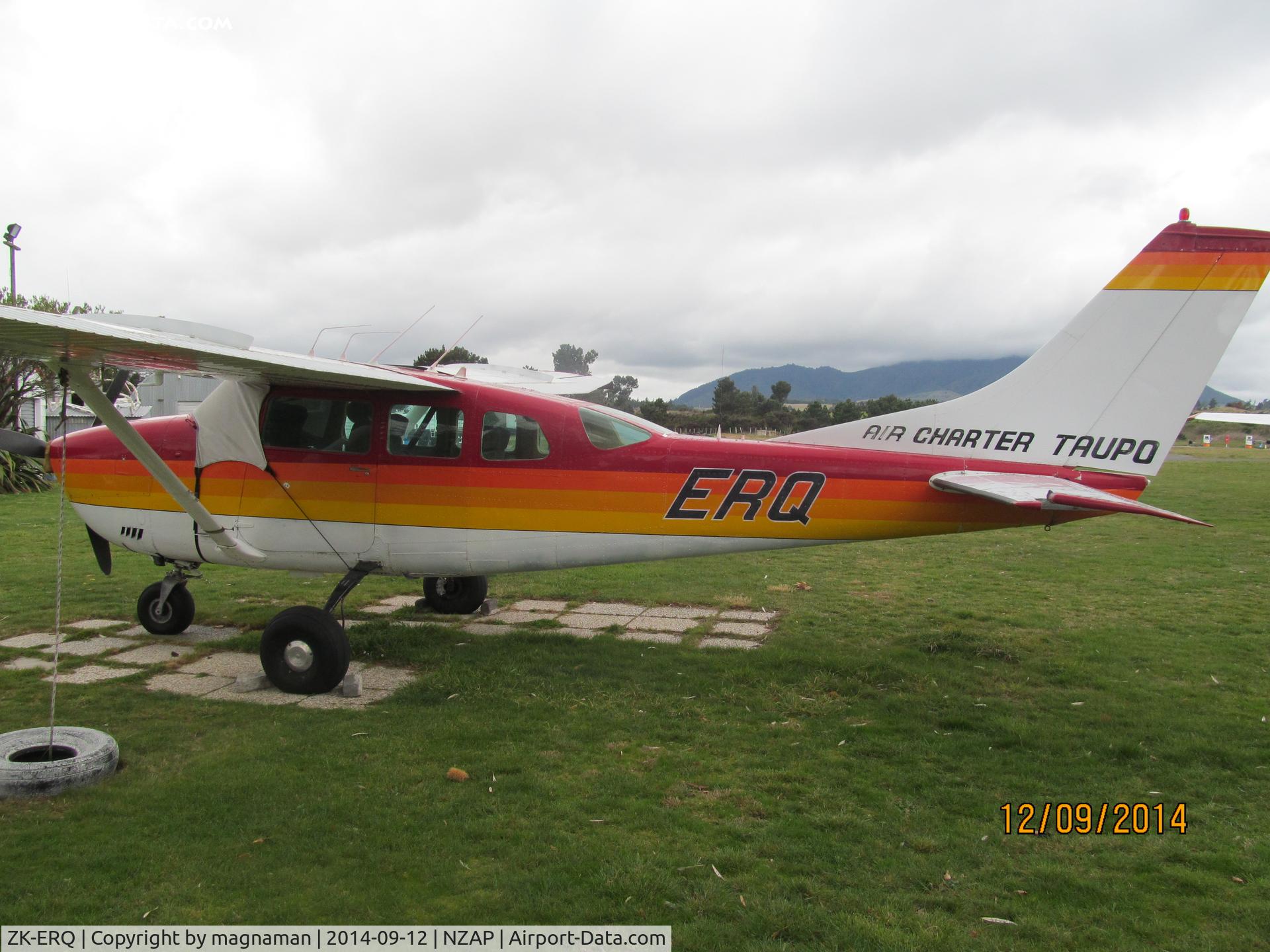 ZK-ERQ, 1971 Cessna U206F Stationair C/N U20601738, Long term Taupo local