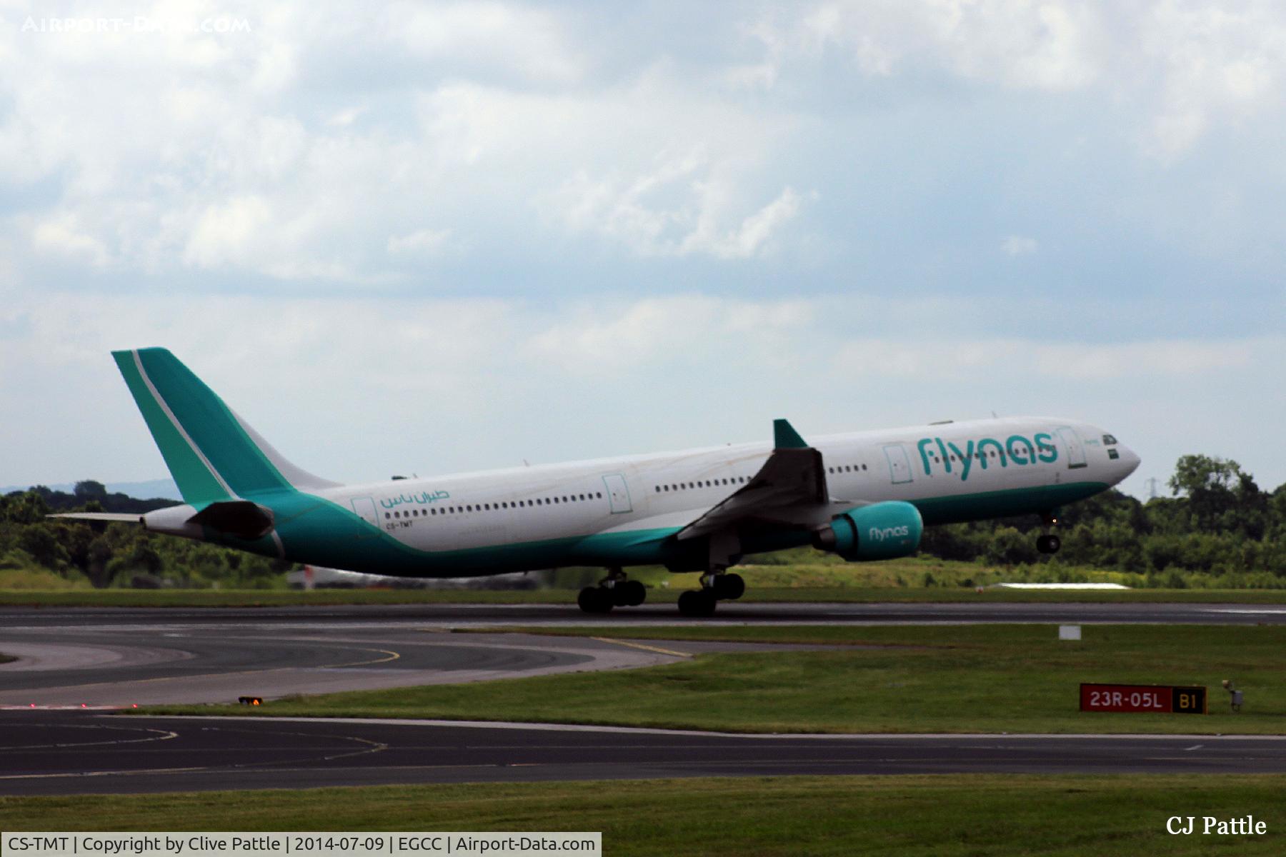 CS-TMT, 2009 Airbus A330-223 C/N 441, Manchester departure