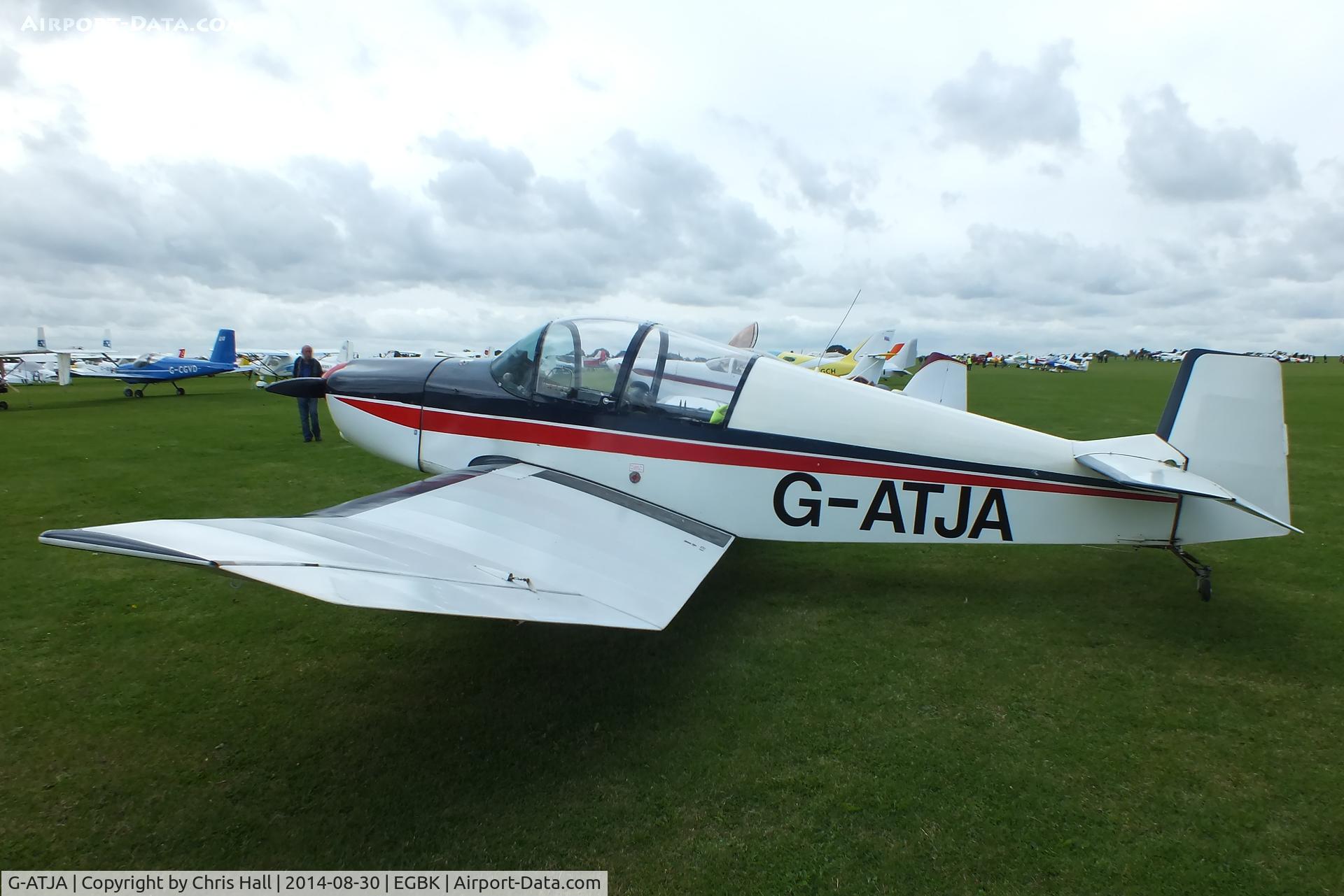 G-ATJA, 1962 SAN Jodel DR.1050 Ambassadeur C/N 378, at the LAA Rally 2014, Sywell