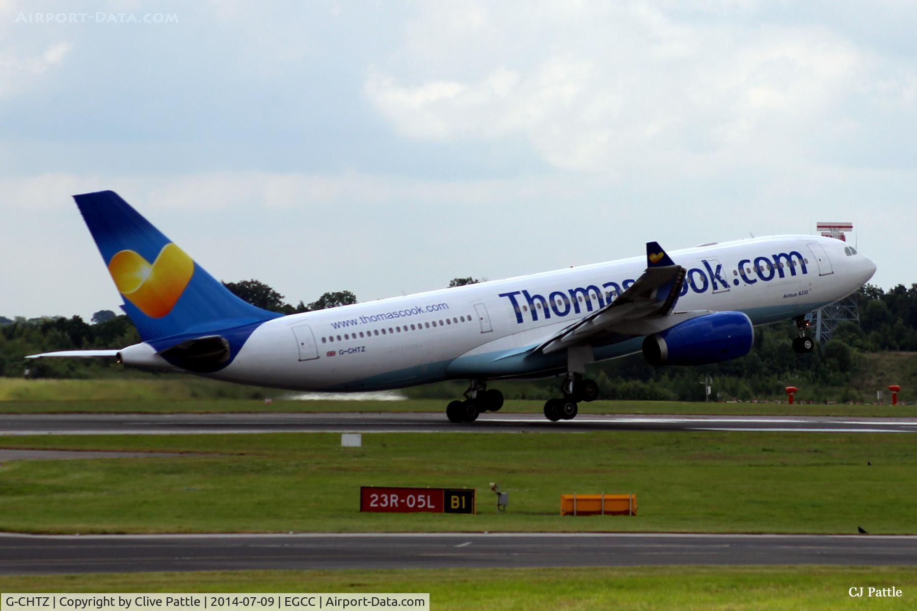 G-CHTZ, 2001 Airbus A330-243 C/N 398, Rotate from EGCC