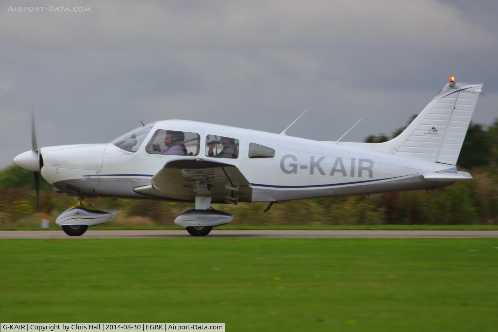 G-KAIR, 1978 Piper PA-28-181 Cherokee Archer II C/N 28-7990176, at the LAA Rally 2014, Sywell