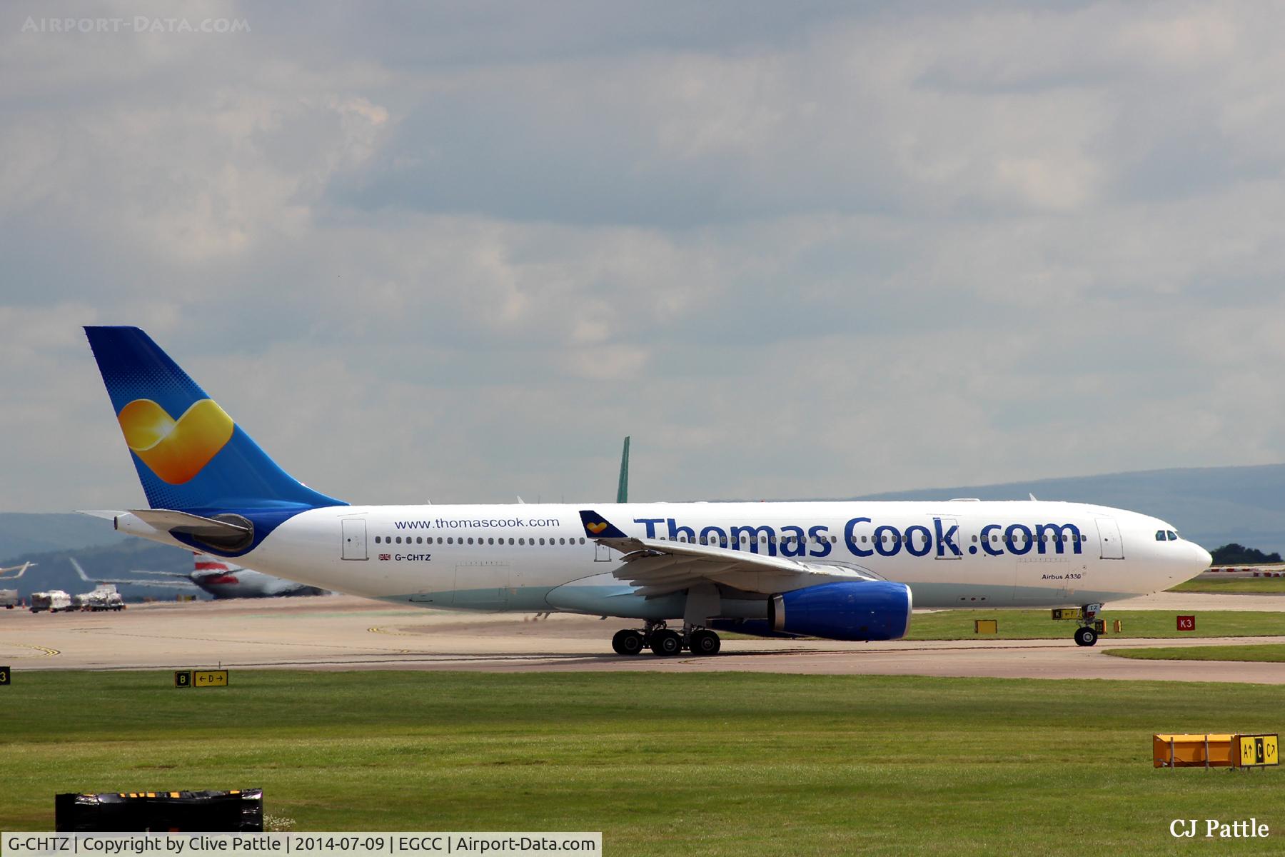 G-CHTZ, 2001 Airbus A330-243 C/N 398, Taxi to the active