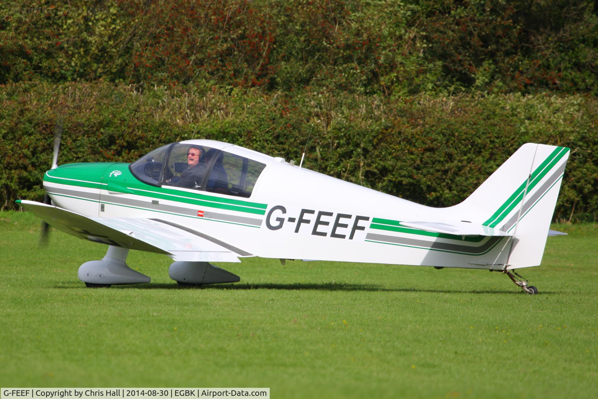 G-FEEF, 1966 CEA DR-220 C/N 14, at the LAA Rally 2014, Sywell