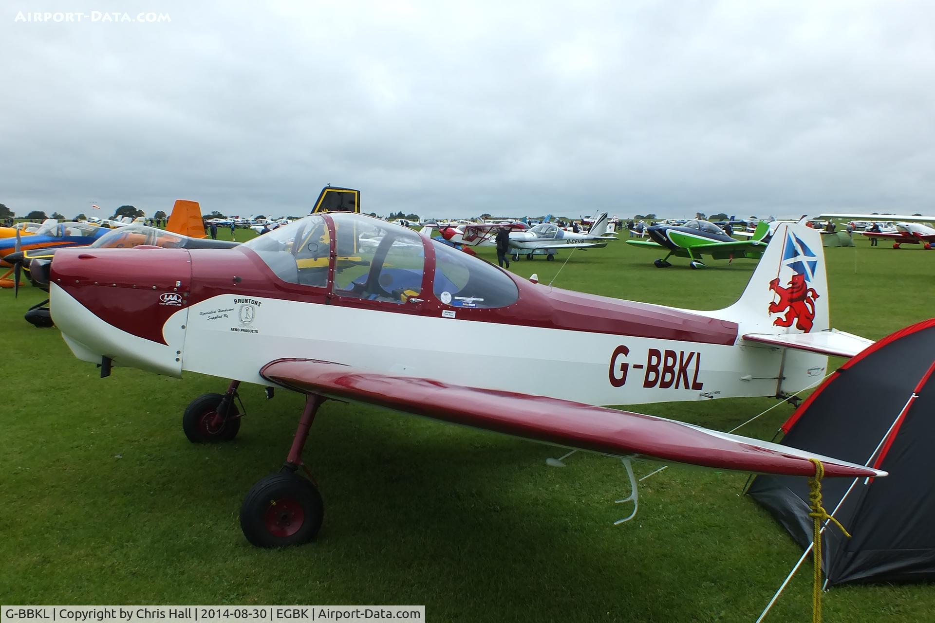 G-BBKL, 1958 Piel CP-301A Emeraude C/N 237, at the LAA Rally 2014, Sywell