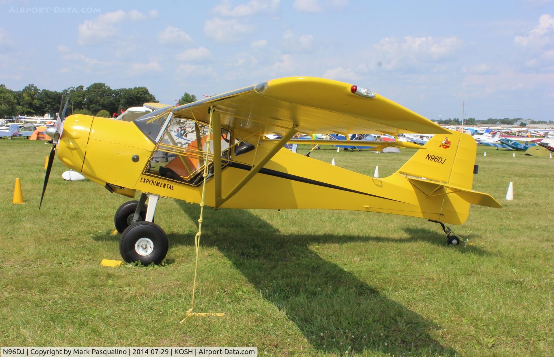 N96DJ, 2006 Skystar Kitfox Model 4 C/N 1679, Kitfox IV