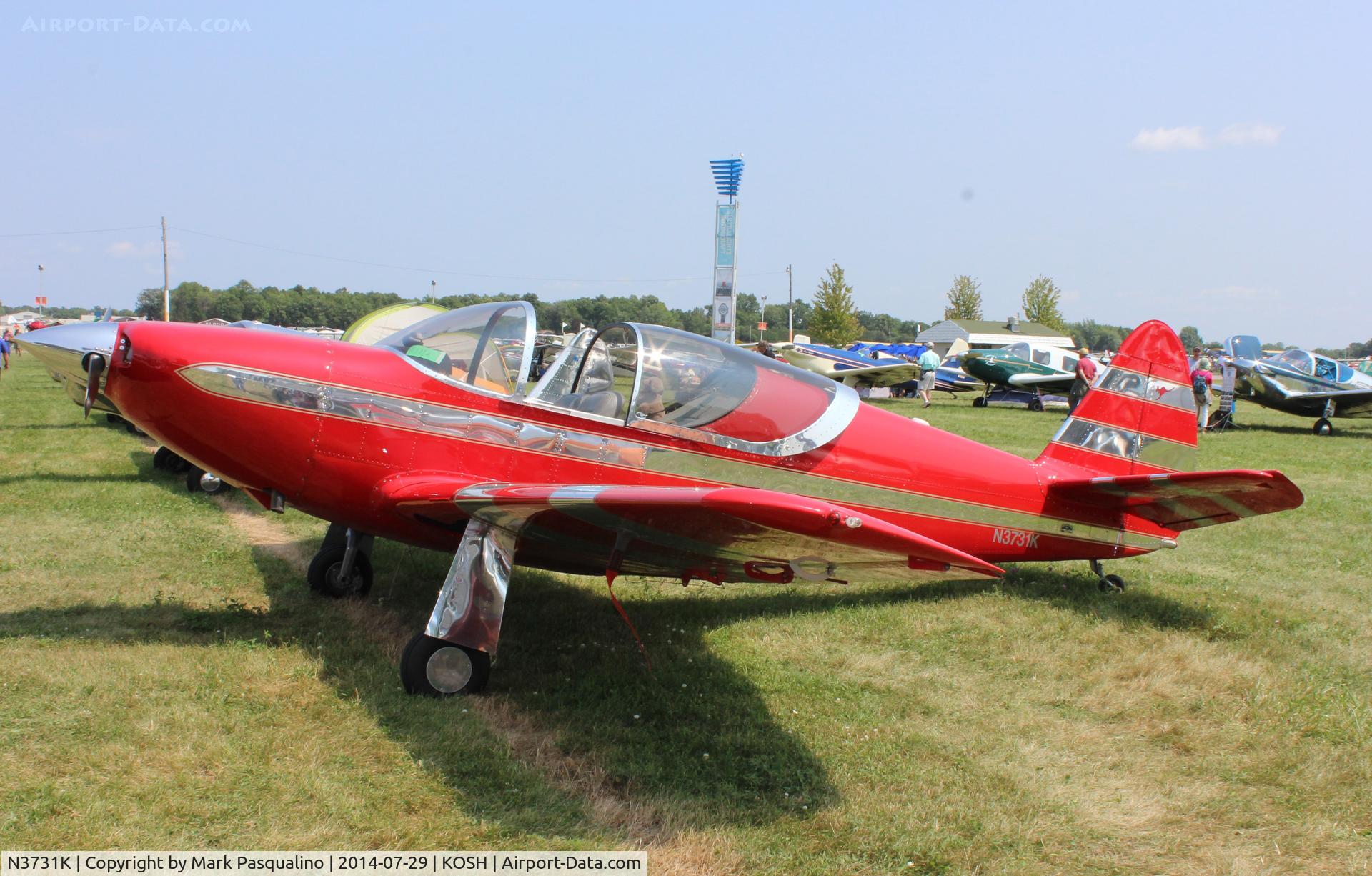 N3731K, 1946 Globe GC-1B Swift C/N 1424, Swift GC-1B