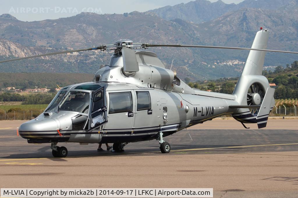 M-LVIA, Eurocopter AS-365N-3 Dauphin 2 C/N 6815, Parked