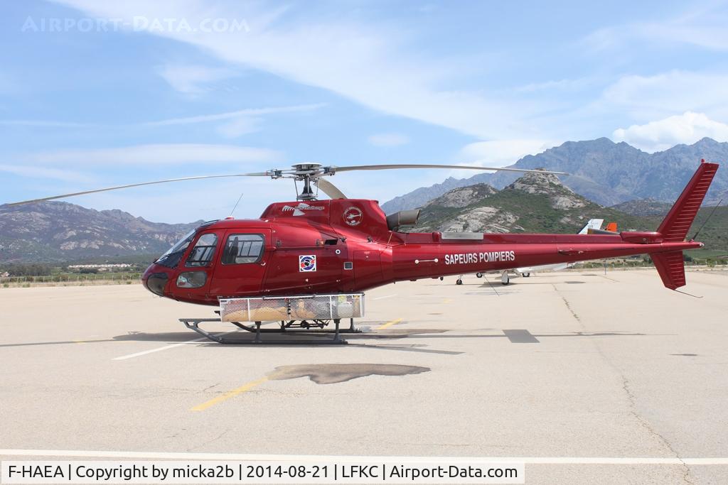 F-HAEA, 2001 Eurocopter AS-350B-3 Ecureuil Ecureuil C/N 3428, Parked