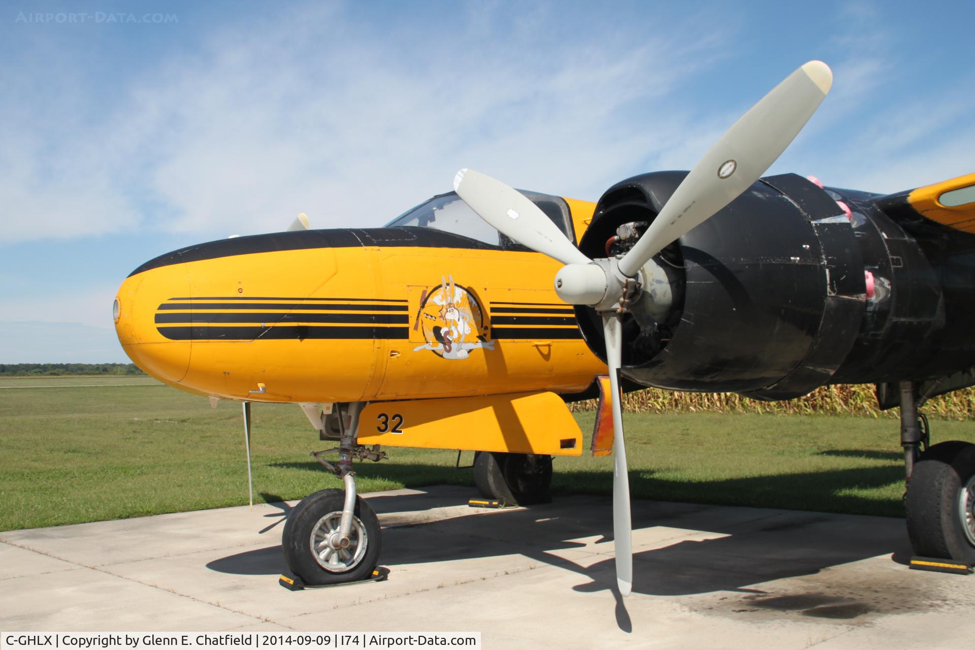 C-GHLX, 1944 Douglas A-26C Invader C/N 29227, At the Champaign Aviation Museum