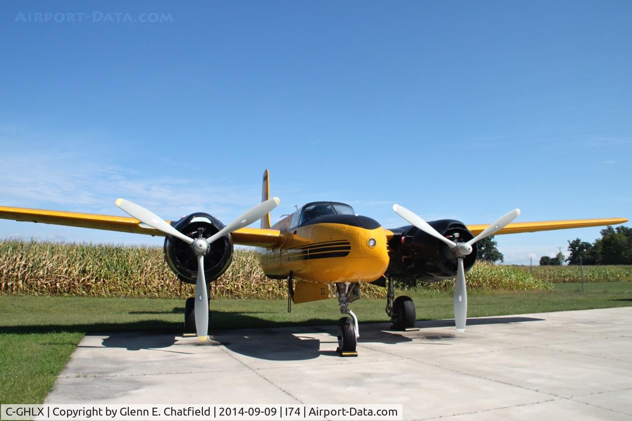 C-GHLX, 1944 Douglas A-26C Invader C/N 29227, At the Champaign Aviation Museum
