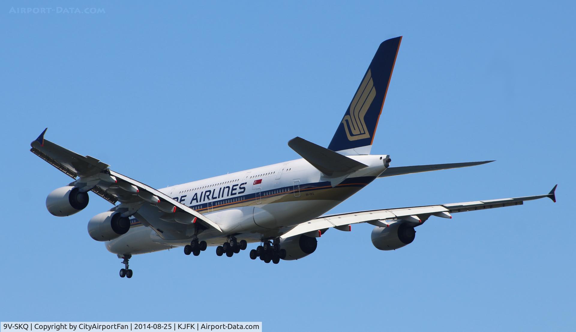 9V-SKQ, 2011 Airbus A380-841 C/N 079, Singapore Airlines A380-800
