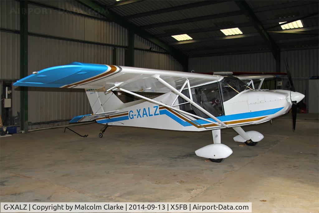 G-XALZ, 2009 Rans S-6S-116 Super Six C/N PFA 204A-14378, Rans S-6S-116 Super Six, a new resident at Fishburn Airfield UK, September 13th 2014.