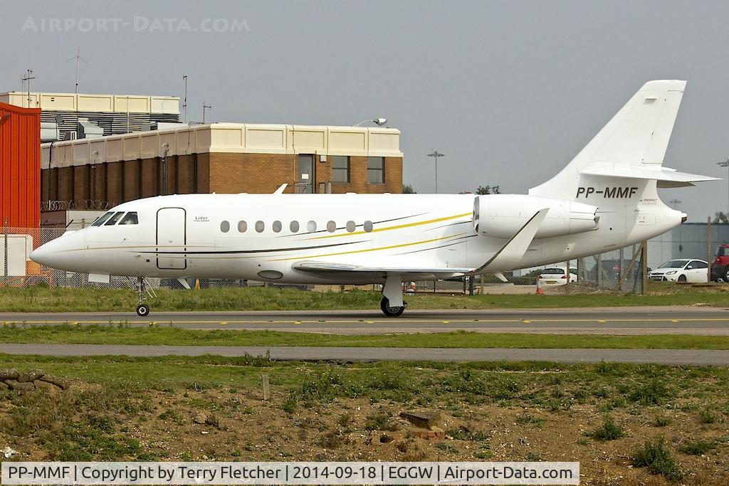 PP-MMF, 2009 Dassault Falcon 2000LX C/N 202, At Luton