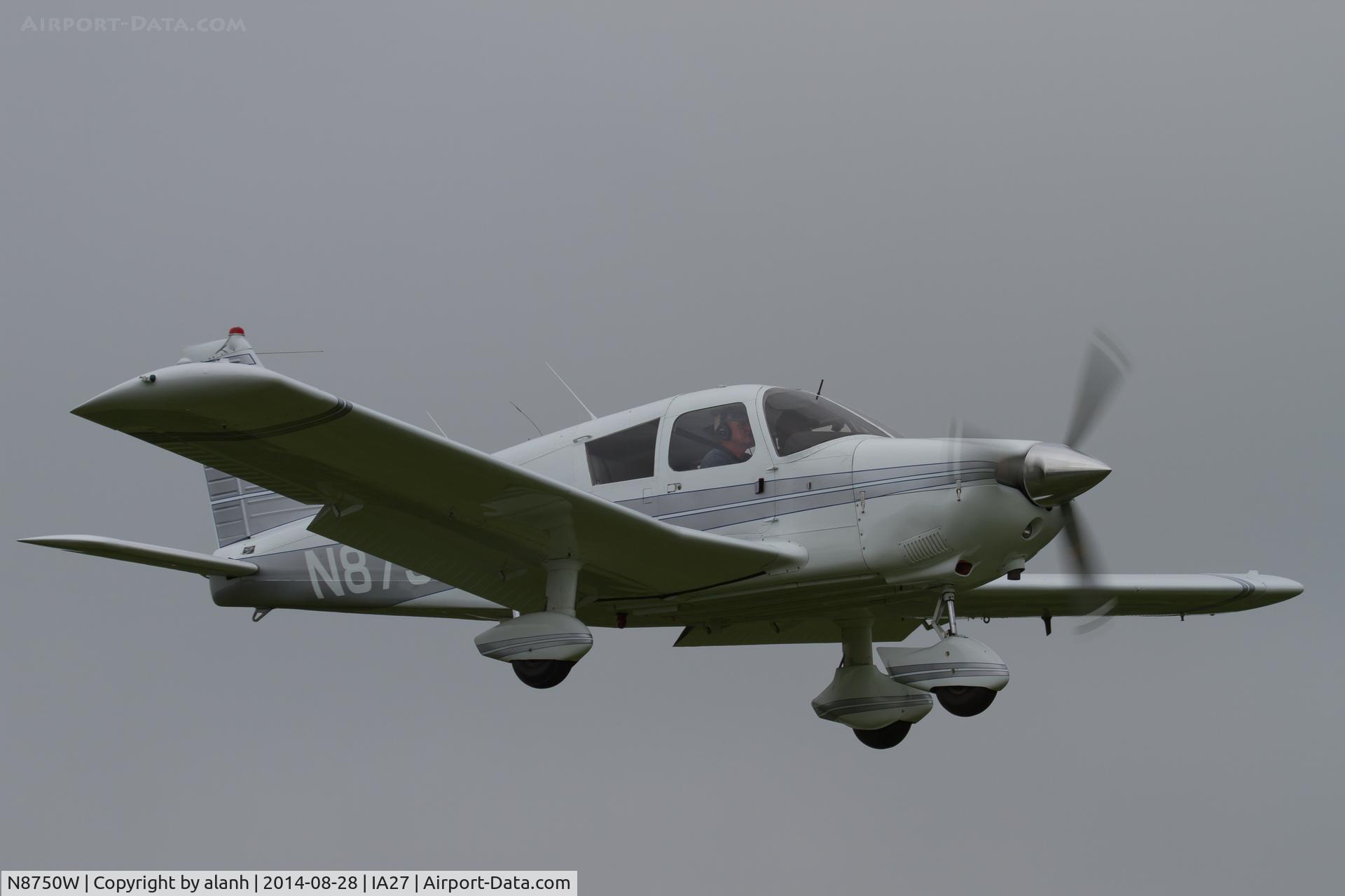 N8750W, 1964 Piper PA-28-235 C/N 28-10290, At Antique Airfield, Blakesburg