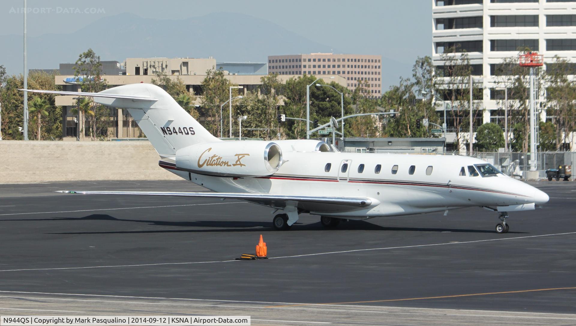 N944QS, 2001 Cessna 750 Citation X Citation X C/N 750-0144, Cessna 750