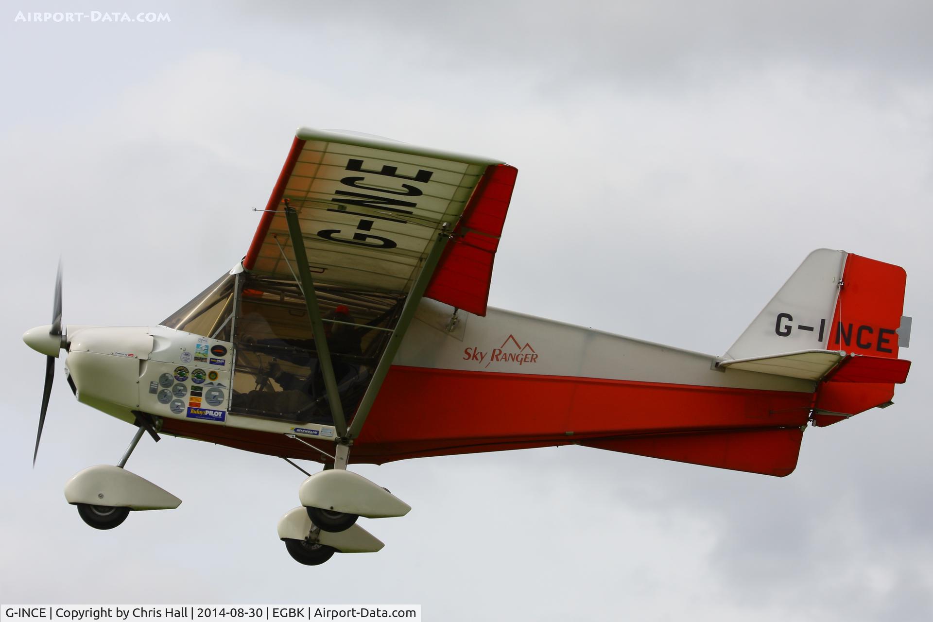 G-INCE, 2003 Best Off Skyranger 912(2) C/N BMAA/HB/270, at the LAA Rally 2014, Sywell