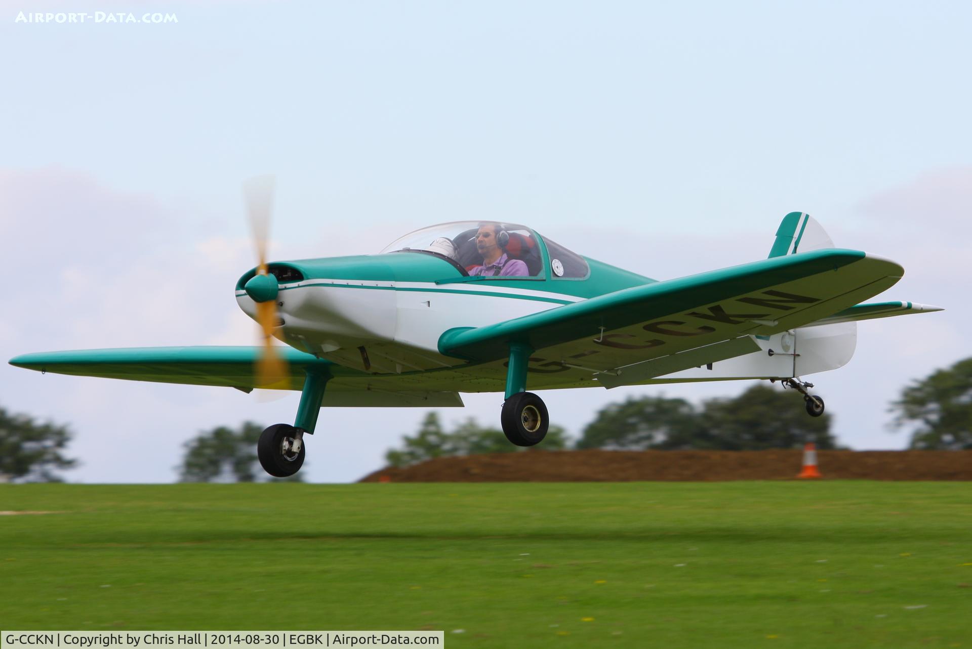 G-CCKN, 2006 Nicollier HN-700 Menestrel II C/N PFA 217-13943, at the LAA Rally 2014, Sywell