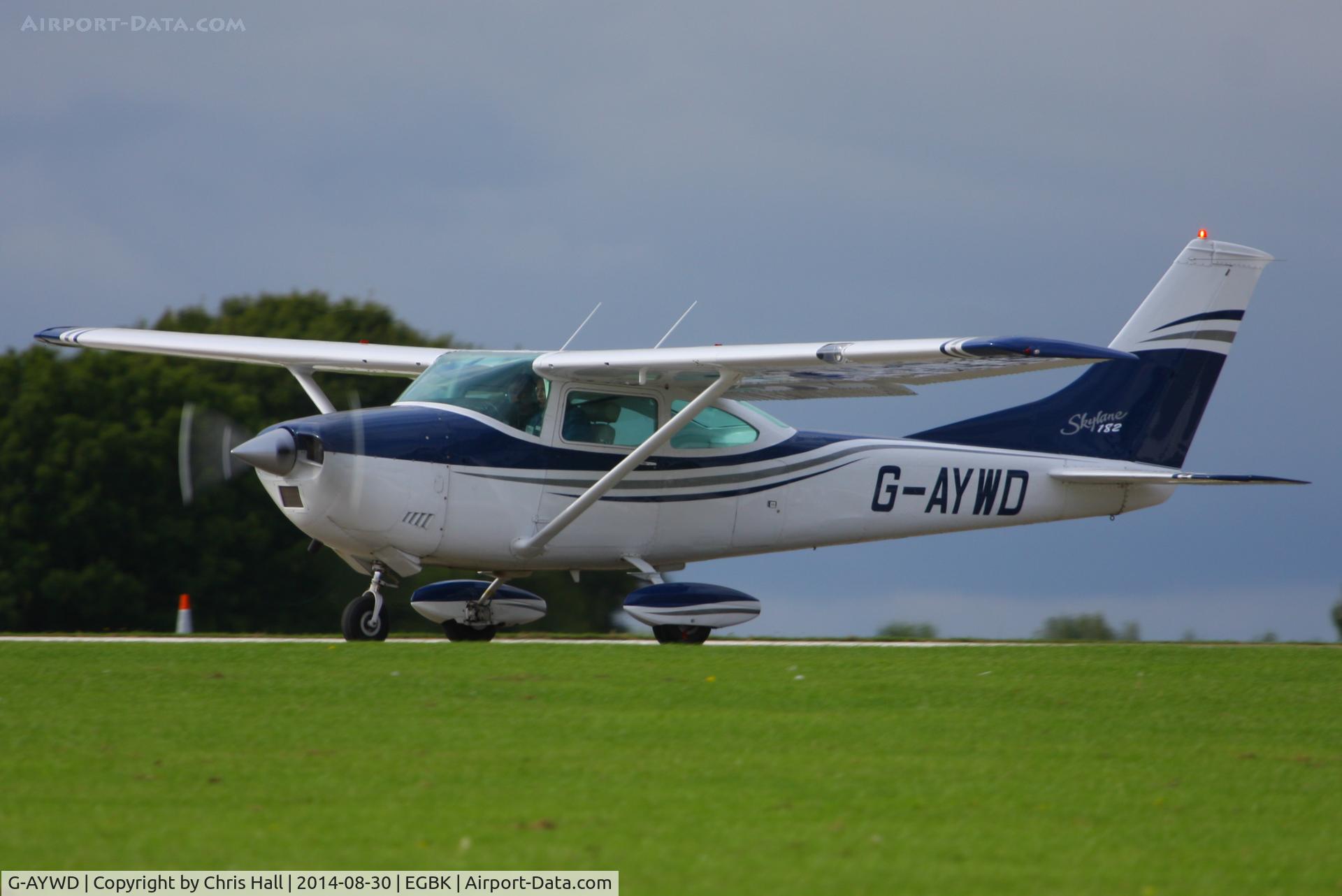 G-AYWD, 1971 Cessna 182N Skylane C/N 182-60468, at the LAA Rally 2014, Sywell