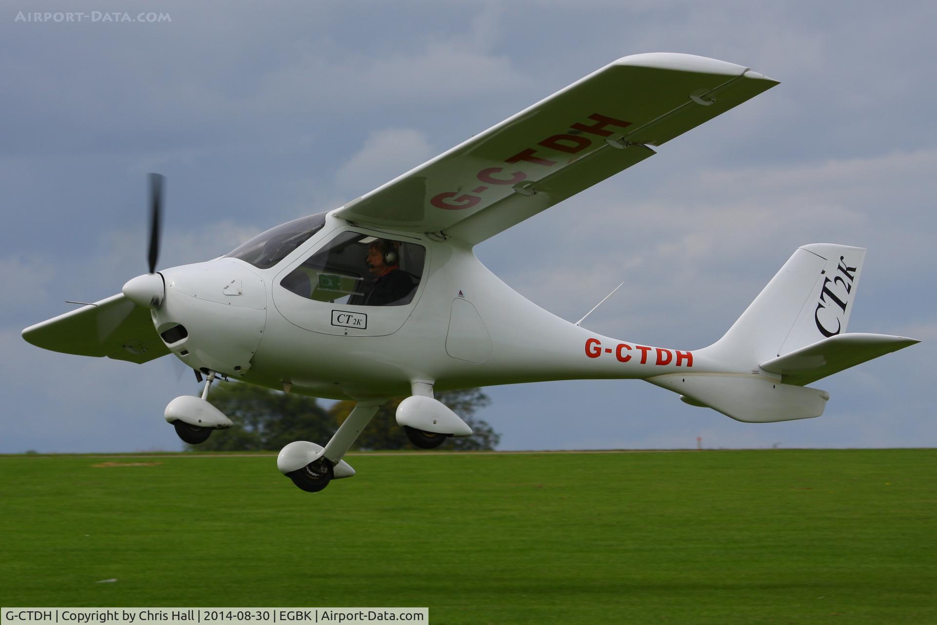 G-CTDH, 2003 Flight Design CT2K C/N 7939, at the LAA Rally 2014, Sywell