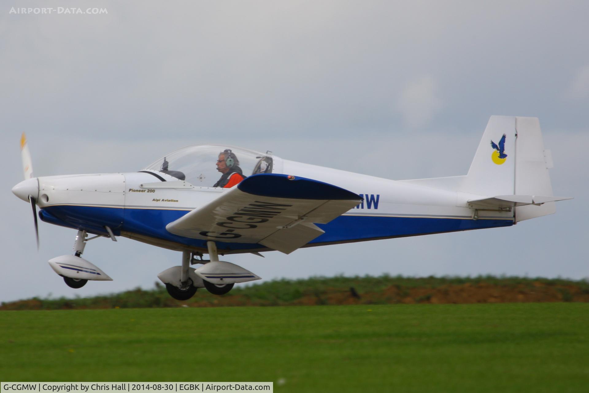 G-CGMW, 2010 Alpi Aviation Pioneer 200-M C/N LAA 334-14958, at the LAA Rally 2014, Sywell