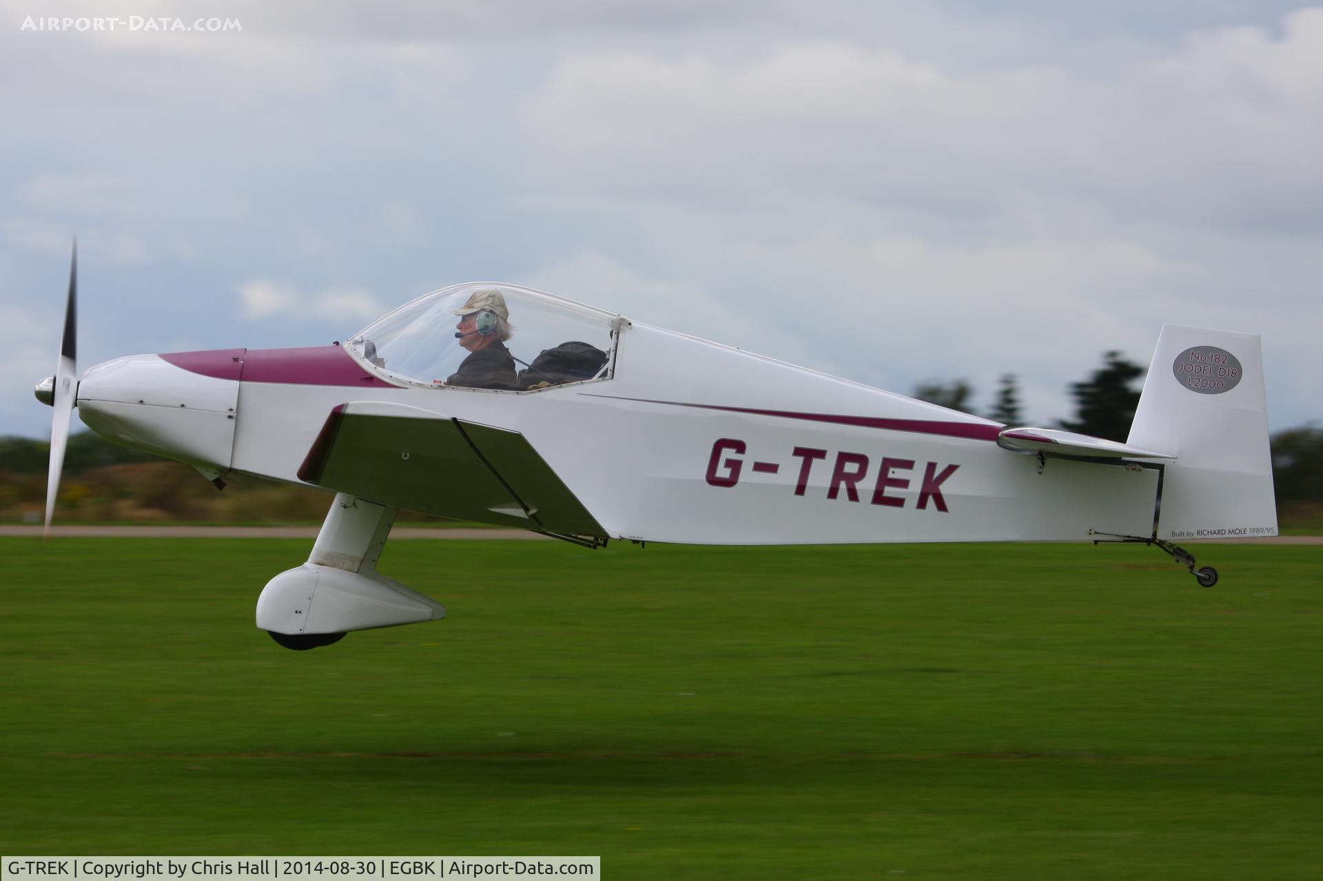 G-TREK, 1995 Jodel D-18 C/N PFA 169-11265, at the LAA Rally 2014, Sywell