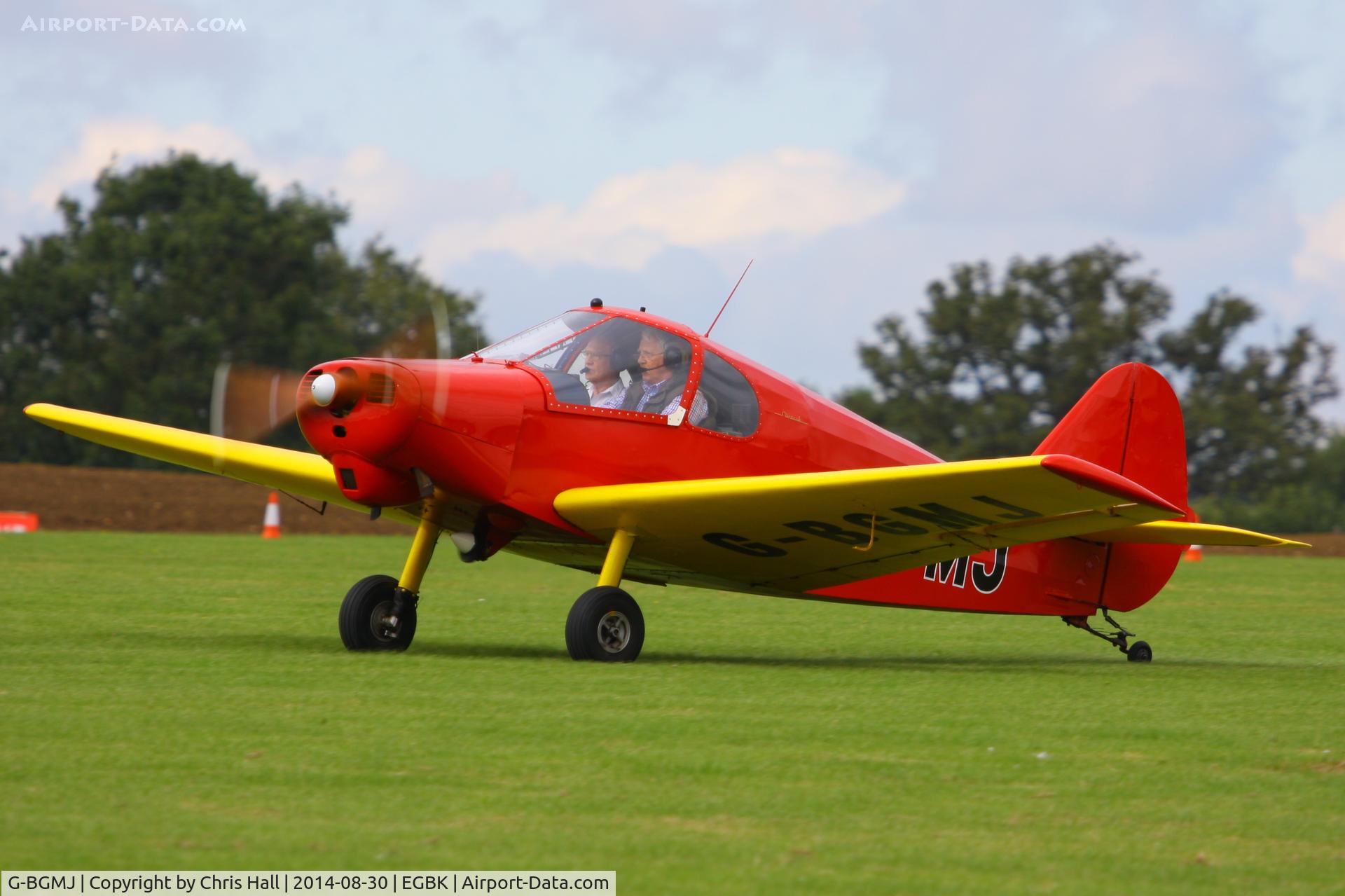 G-BGMJ, 1952 Gardan GY-201 Minicab C/N 12, at the LAA Rally 2014, Sywell