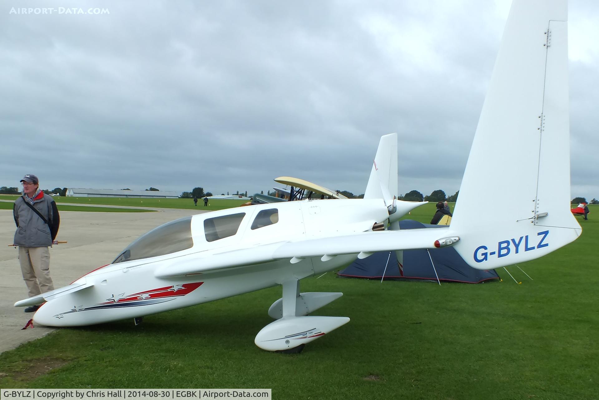 G-BYLZ, 1999 Co-Z Cozy Mark IV C/N PFA 159-12464, at the LAA Rally 2014, Sywell