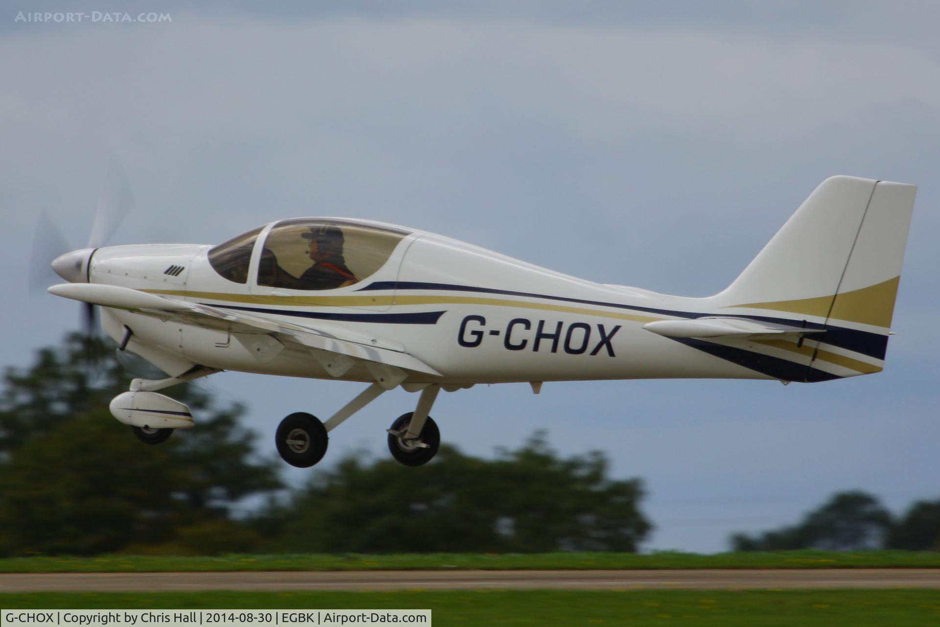 G-CHOX, 2003 Europa XS Tri-Gear C/N PFA 247-13974, at the LAA Rally 2014, Sywell