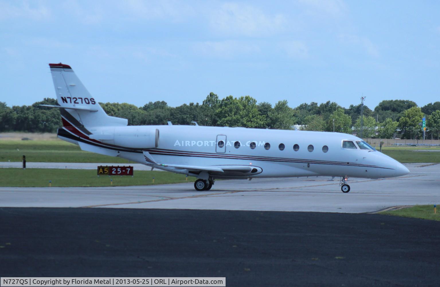 N727QS, 2005 Israel Aircraft Industries Gulfstream 200 C/N 113, Net Jets G200